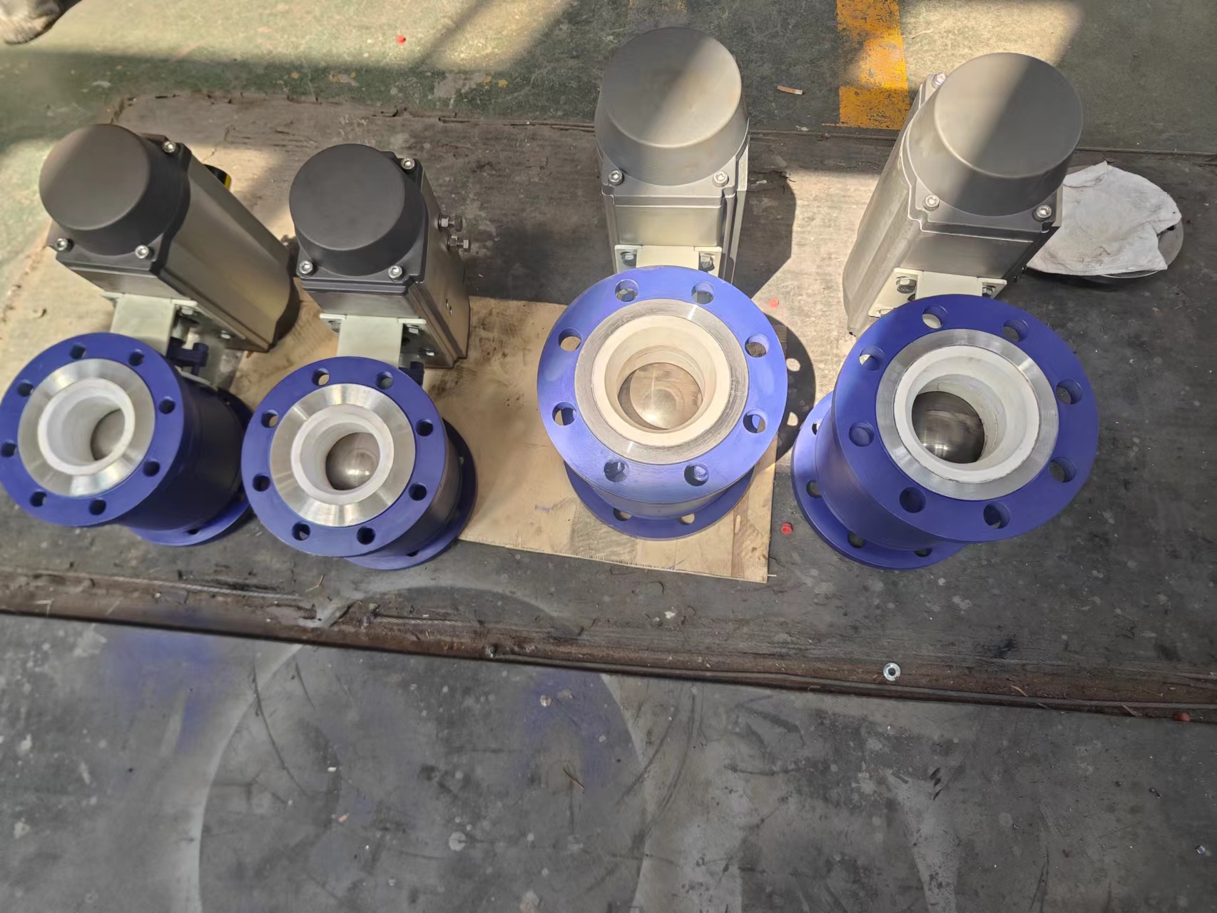 Ceramic Ball Valve for Steel Mill Project