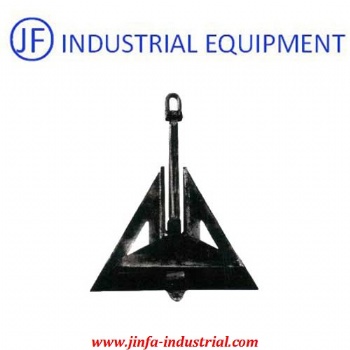 8000Kg Marine Steel Plate Welded Hhp Delta Anchor