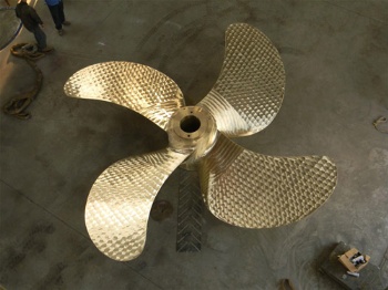 Cu1/Cu2/Cu3/Cu4/SS Material Fixed Pitch 4 Blade Ship Propeller