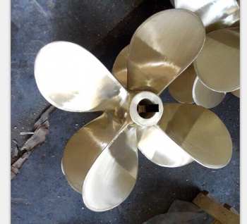 4 Blade High Speed Boat Brass Propeller