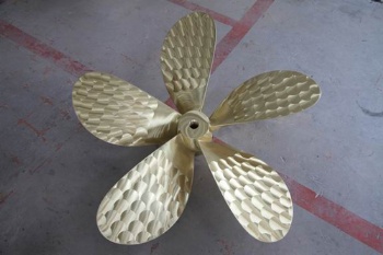 High Speed Bronze 5 Blade Mau Type Fixed Pitch Boat Propeller