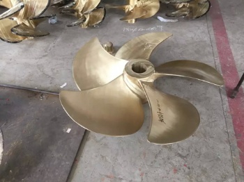 Copper 5 Blade High Speed Ship Propeller