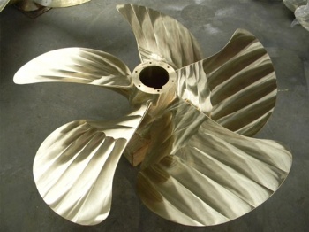 Ferry Boat Fixed Pitch 5 Blade Copper Propeller