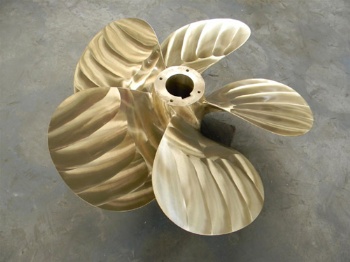 Ferry Boat Fixed Pitch 5 Blade Copper Propeller