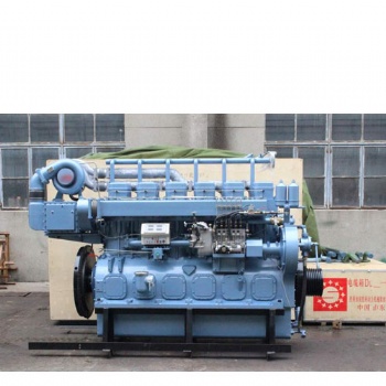 High Speed Water Cooling 6 Cylinder 187KW Yacht Diesel Engine