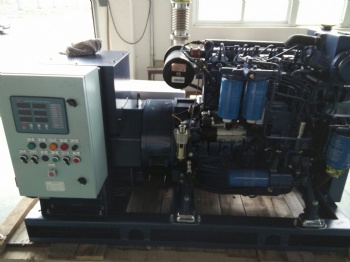 10-1500kw Marine Water Cooling Diesel Generating Set