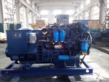 10-650KW Weichai High Speed Marine Diesel Genset