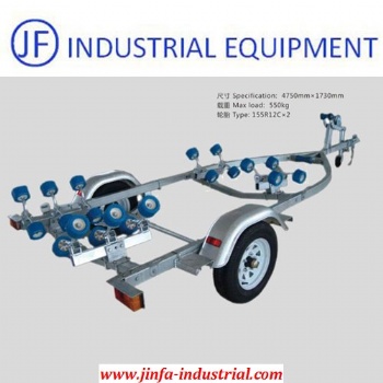 15ft Inflatable Boat Hot Galvanized 550Kg Load Boat Trailer