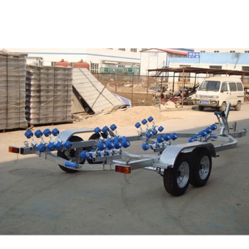 Hot Galvanized 8.5 Meter Double Axles Boat Trailer