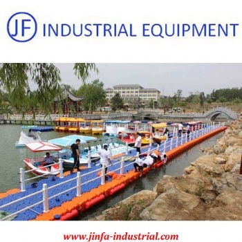 HDPE Plastic Pontoon Walkway Modular Floating Dock Bridge