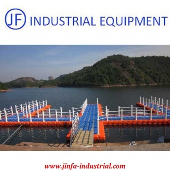 Plastic HDPE Modular Marine Floating Pontoon Bridge