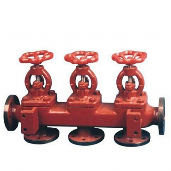 Cast Iron Marine 3-row Single Suction Globe Valve
