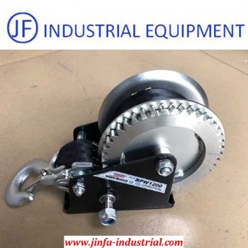 1200 Pounds Manual Strap Winch for Trailer