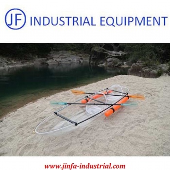 PC Polycarbonate 2 Seats Transparent Aluminum Alloy Side Kayak