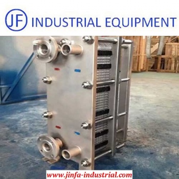 High Temperature Water-Oil Stainless Steel Titanium Gasket Plate Heat Exchanger