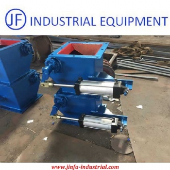 Industrial DN300 Double Flap Pneumatic Ash Discharge Dump Valve