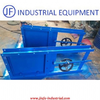 DN500 Stainless Steel Manual Square Slide Gate Valve