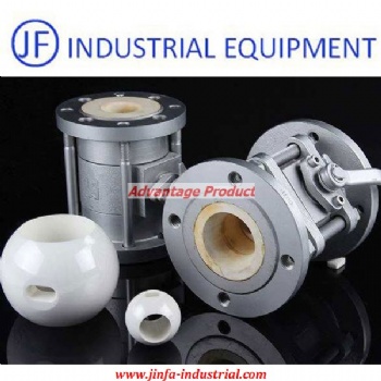 DN20-200mm Alumina Ceramic Ball Valve