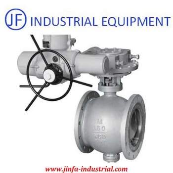 DN300 Electric Actuator Fixed Ball Valve