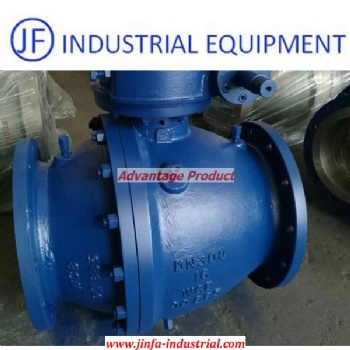 DN500 Manual Flange Fixed Ball Valve