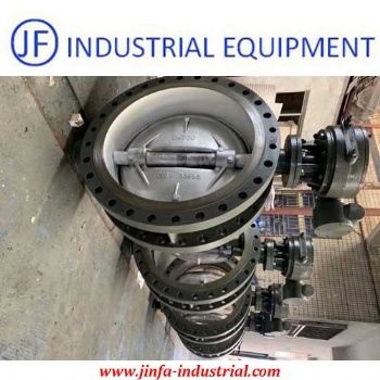 DN700 WCB Material Electric Flange Butterfly Valve