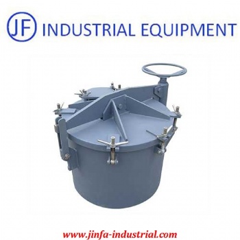 Ship Steel 500mm Round Rotary Oil Tight Hatch Cover