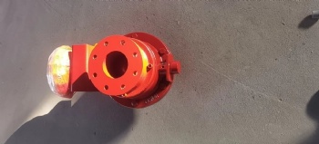 Pneumatic DN100 Outlet Dome Valve CH0342D-00