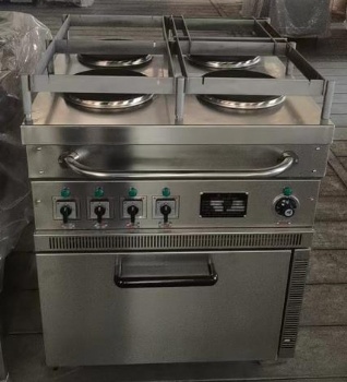 4 Hot Round Plate Ship 15Kw Electric Cooking Range